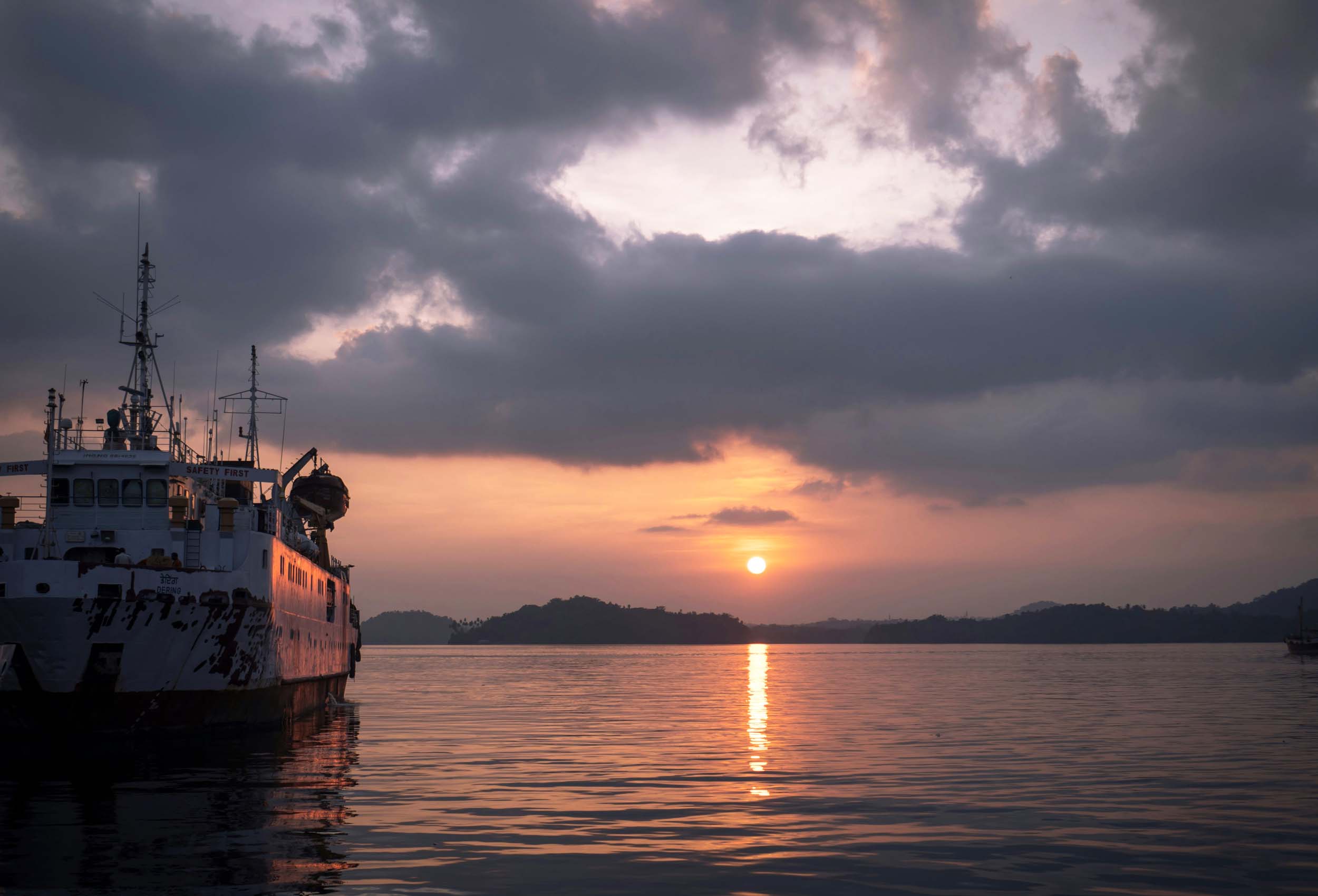 Evening Sunset in Andaman Island
